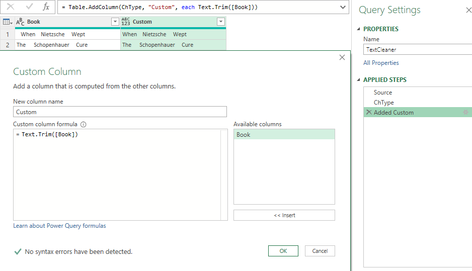 استفاده از text trim برای کد در ایچ